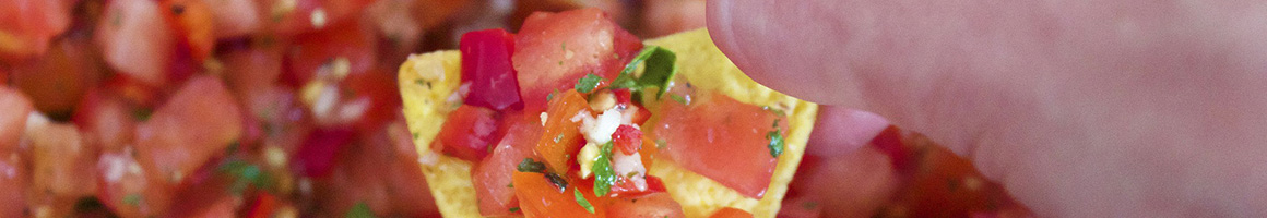 Eating Mexican at Mauro's Mexican Restaurant.